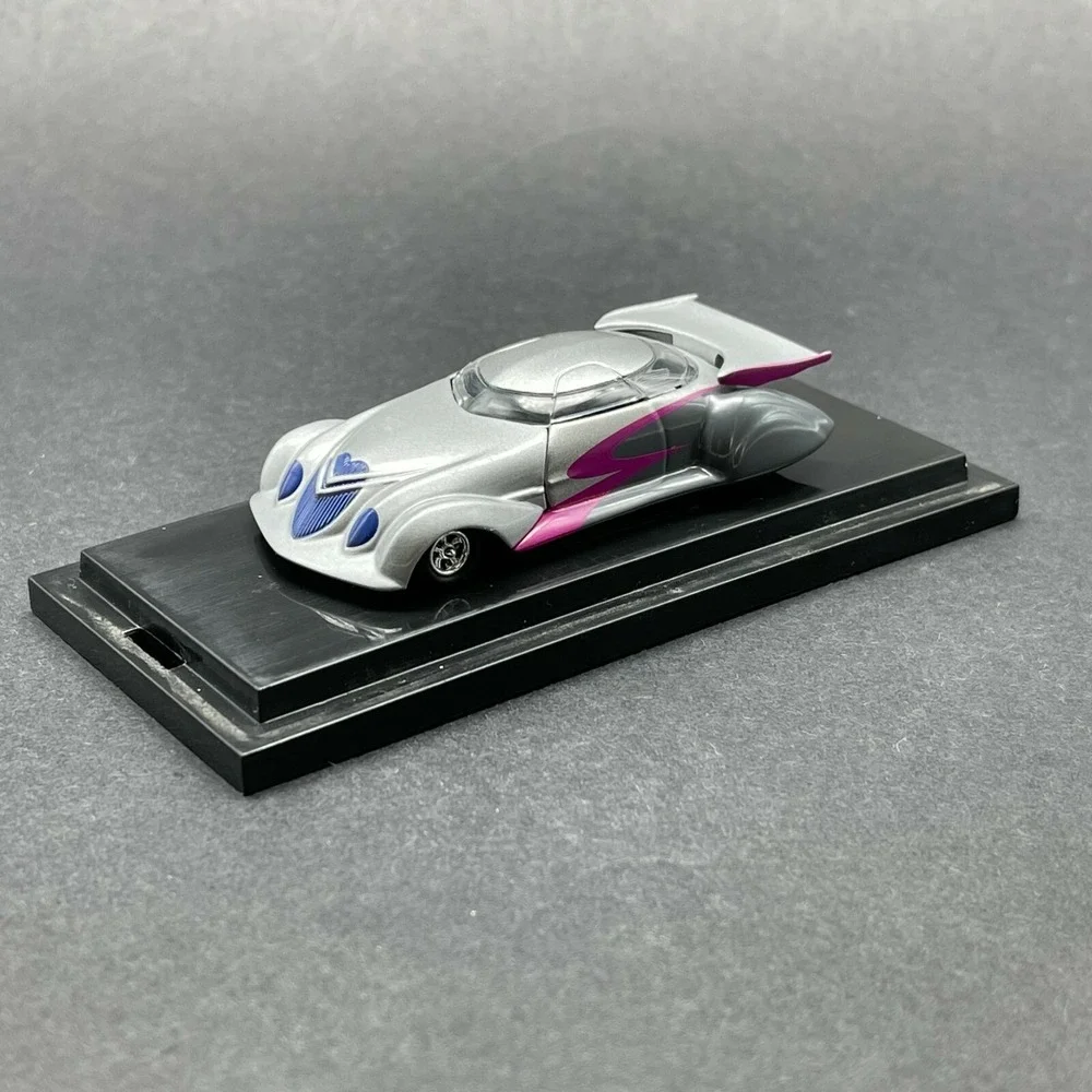 100% Hot Wheels Ed Newton Rareflow Custom‎ Car Diecast 1/64 Silver Opening Hood